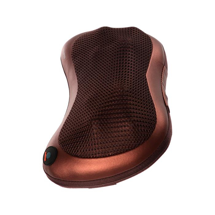 Массажная подушка Centek CT-2197, электрический, 25 Вт, ИК-подогрев, 3D массаж, бронзовый Массажная подушка Centek CT-2197, электрический, 25 Вт, ИК-подогрев, 3D массаж, бронзовый