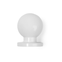 Ручка кнопка CAPPIO RK146, d=20 мм, цвет белый Ручка кнопка CAPPIO RK146, d=20 мм, цвет белый