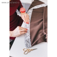 Игольница на руку &laquo;Клетка&raquo;, d = 6 см, цвет красный/белый