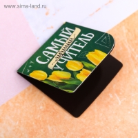 Магнитные закладки &laquo;Любимому учителю&raquo;, 4 шт.