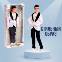 Кукла-модель &laquo;Макс&raquo; в костюме, МИКС