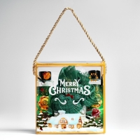 Новогодний подарочный набор косметики &laquo;Новый год у ворот&raquo; для душа и ванны, зеленая серия