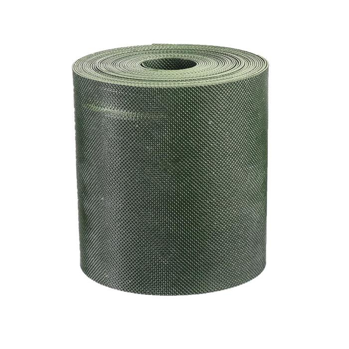 Лента бордюрная, 0.15 &times; 10 м, толщина 1.2 мм, пластиковая, зелёная, Greengo