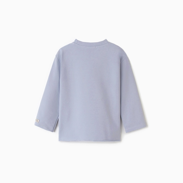 Футболка детская с дл.рукавом KAFTAN, р. 32 (110-116 см), серый Футболка детская с дл.рукавом KAFTAN, р. 32 (110-116 см), серый