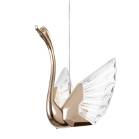 Светильник BayerLux "Лебедь" LED 12Вт золото 24х15,5х22-110 см Светильник BayerLux "Лебедь" LED 12Вт золото 24х15,5х22-110 см