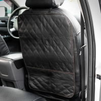 Накидка-незапинайка на спинку сиденья Cartage, экокожа, с карманом, 60 х 40 см, черный Накидка-незапинайка на спинку сиденья Cartage, экокожа, с карманом, 60 х 40 см, черный