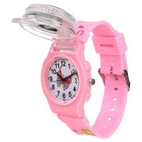 Часы наручные детские, "Бабочки", d-3,5 см, ремешок силикон l-21,5 см Часы наручные детские, "Бабочки", d-3,5 см, ремешок силикон l-21,5 см