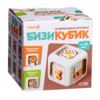 Развивающая игрушка для малышей &laquo;Бизикуби&raquo;, подвижные элементы, звуковые эффекты