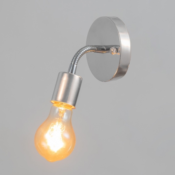 Спот Спот "Шейни" Е27 40Вт хром 10х10х10см