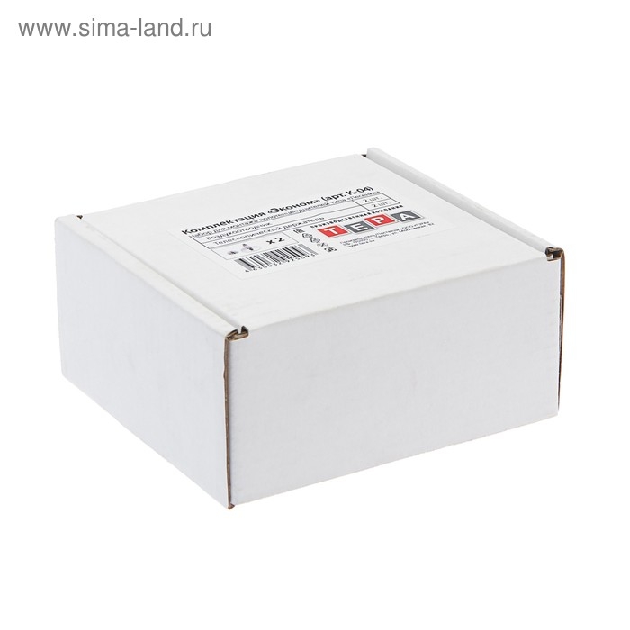 Комплект для подключения полотенцесушителя ТЕРА Комплект для подключения полотенцесушителя ТЕРА "ЭКОНОМ" К-04