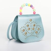 Сумка детская для девочки на молнии &laquo;Выбражулька&raquo;, цвет бирюзовый