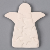 Новый год! Ёлочное украшение под раскраску &laquo;Ангел со звездами&raquo;, с подвесом