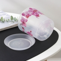 Горшок для орхидей с поддоном &laquo;Деко&raquo;, 1,2 л