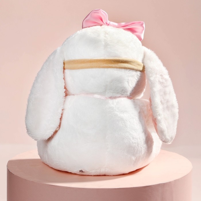 Мягкая игрушка &laquo;Зайка Ла-Пу-Ля&raquo;, в платье, с повязкой бант