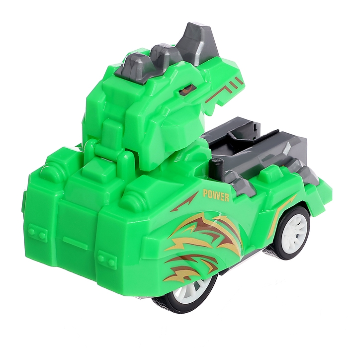 Набор волчков ULTRA SPIN «Дино», с устройством запуска, цвет зеленый Набор волчков ULTRA SPIN «Дино», с устройством запуска, цвет зеленый