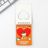 Подарочный набор &laquo;Котик&raquo;, карандаши 2 шт, ластики 2 шт, блокнот