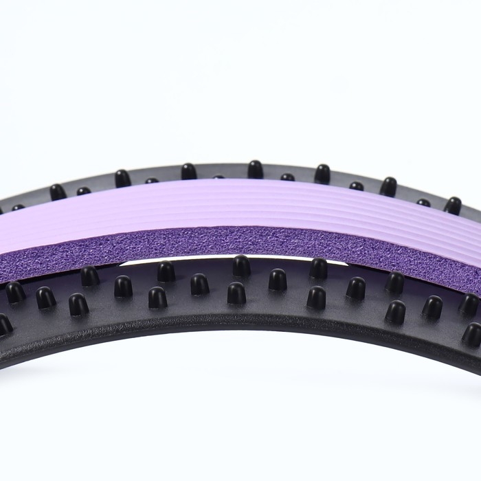 Массажёр для спины, четырёхуровневый, 37 &times; 24,5 см, цвет МИКС