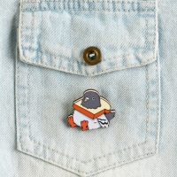 Значок деревянный &laquo;Голубь&raquo; , серия мемы ,3,2 х 3 см