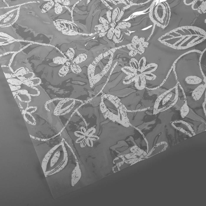 Скатерть без основы многоразовая &laquo;Ажурная&raquo;, 132&times;220 см, цвет микс