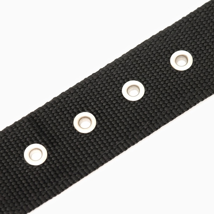 Ошейник "Комфорт" комбинированный, 60 х 4 см, ОШ 45-55 см, чёрный