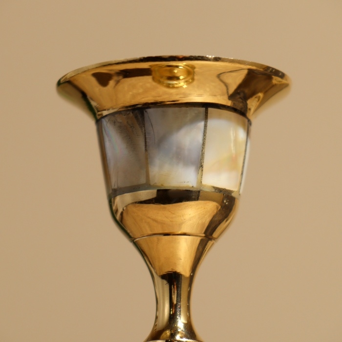 Подсвечник "Стэн" 18,5 см, латунь