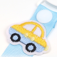 Держатель для соски - пустышки «Счастливый малыш», на ленте Держатель для соски - пустышки «Счастливый малыш», на ленте