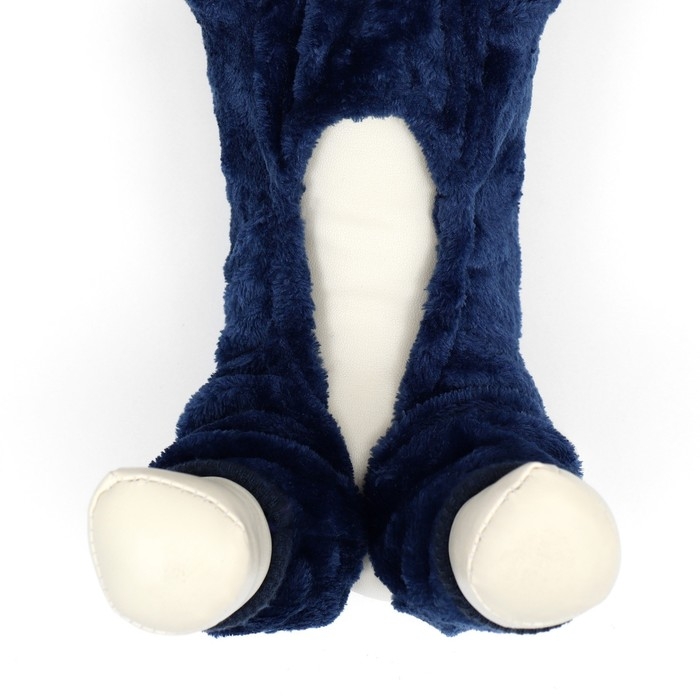 Комбинезон Комбинезон "Акула" с капюшоном, размер S (ДС 25 см, ОГ 35 см, ОШ 25 см), синий