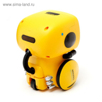 Робот интерактивный &laquo;Милый робот&raquo;, световые и звуковые эффекты, русская озвучка, цвет жёлтый