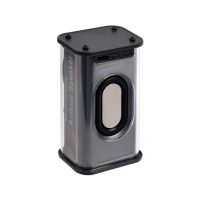 Портативная колонка К07, 5 Вт, прозрачная, 500 мАч, подсветка, чёрная Портативная колонка К07, 5 Вт, прозрачная, 500 мАч, подсветка, чёрная