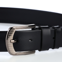 Ремень мужской, ширина 4 см, винт, пряжка металл, цвет чёрный Ремень мужской, ширина 4 см, винт, пряжка металл, цвет чёрный