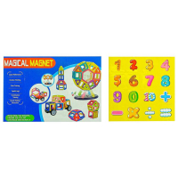 Конструктор магнитный &laquo;Магический магнит&raquo;, 52 детали