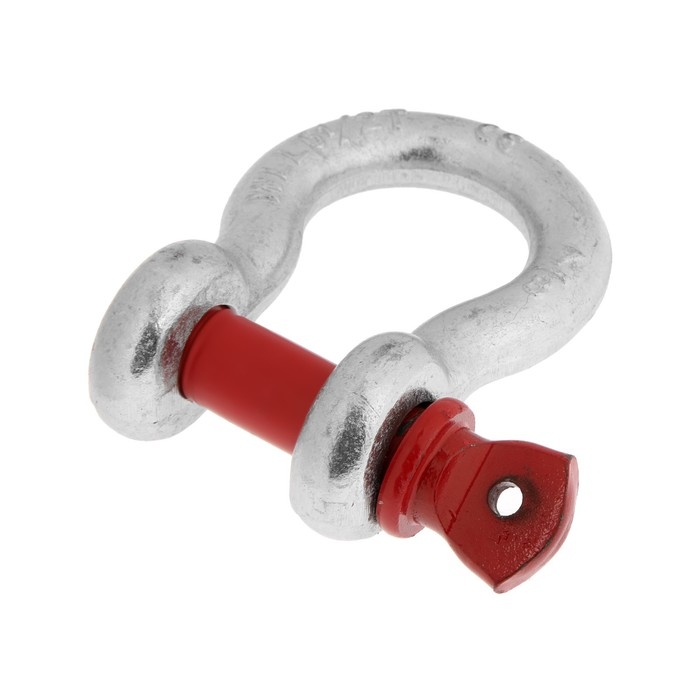 Скоба такелажная грузоподъемная, ТУНДРА, омега со штифтом G-209, 7/8, 6,5т., 1 шт. Скоба такелажная грузоподъемная, ТУНДРА, омега со штифтом G-209, 7/8, 6,5т., 1 шт.