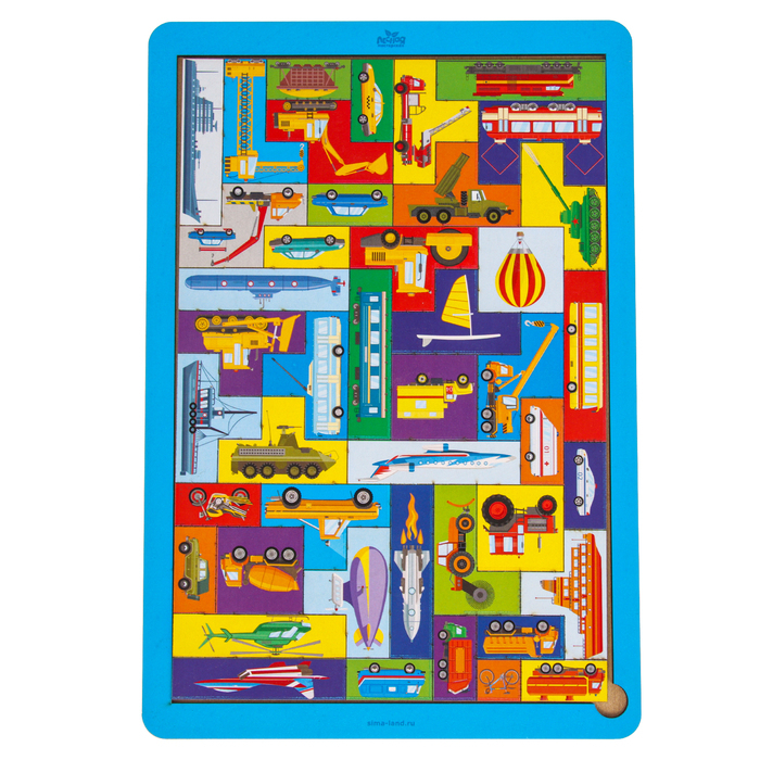 Головоломка. Тетрис &laquo;Большой транспорт&raquo;