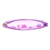 Пенал школьный на молнии Сладости Фиолетовый Пенал школьный на молнии Сладости Фиолетовый