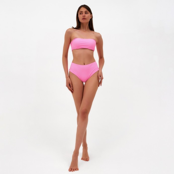 Плавки купальные женские MINAKU бразильяны, цвет розовый, размер 48 Плавки купальные женские MINAKU бразильяны, цвет розовый, размер 48