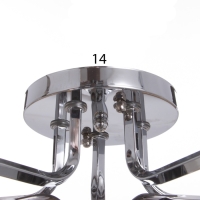 Люстра "Деми" 5х40Вт Е27 Хром МОДЕЛЬ: 2800433