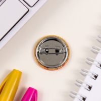 Значки закатные набор 3 шт d=25 мм "Мёд и лимоны" 7х7 см Значки закатные набор 3 шт d=25 мм "Мёд и лимоны" 7х7 см