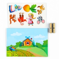 Набор развивающих магнитов. Театр по мотивам русской народной сказки &laquo;Репка&raquo;