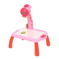 Проектор-столик «Жирафик», свет, звук, цвета МИКС Проектор-столик «Жирафик», свет, звук, цвета МИКС