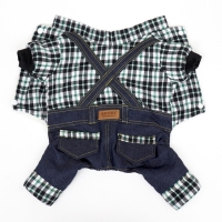 Комбинезон "Men", размер 2XL (ДС 45 см, ОГ 55 см, ОШ 45 см), синий Комбинезон "Men", размер 2XL (ДС 45 см, ОГ 55 см, ОШ 45 см), синий