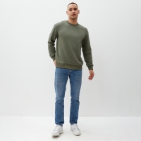 Джемпер мужской MINAKU: Basic line MAN  , цвет хаки, р-р 46