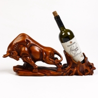 Подставка для бутылки "Бык" под дерево, 49.11.22см