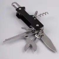 Туристический нож Liten Halp, черный