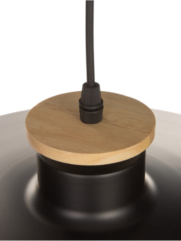 Светильник Timothy 1х40Вт Е27 пр-1м черный 32,5х32,5х12см