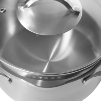 Кастрюля 3,5 л с крышкой Solid-20С для индукционной плиты