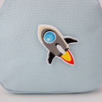 Сумка через плечо &laquo;Ракета&raquo;, текстильная, с липучками