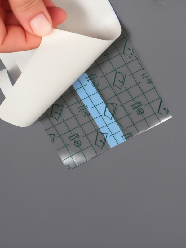 Защитная пленка 1м*10см прозрач пакет QF