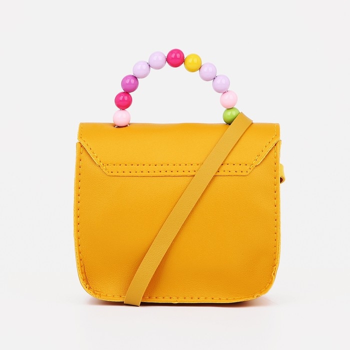 Сумка детская для девочки на магните, цвет жёлтый Сумка детская для девочки на магните, цвет жёлтый