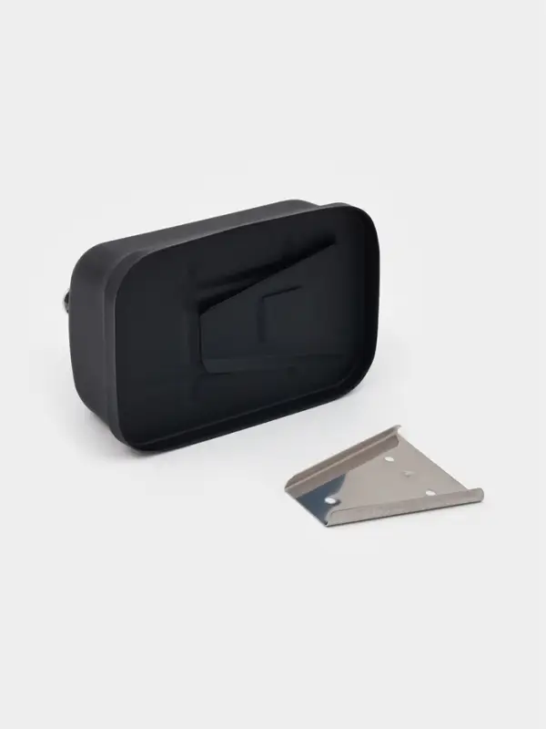 Диспенсер для жидкого мыла St&ouml;lz, механический, 500 мл, нержавеющая сталь, чёрный