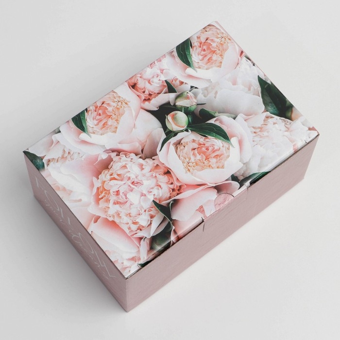 Коробка подарочная сборная, упаковка, &laquo;Follow&raquo;, 22 х 15 х 10 см